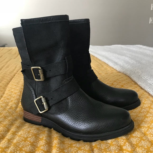 sorel women's major moto boots